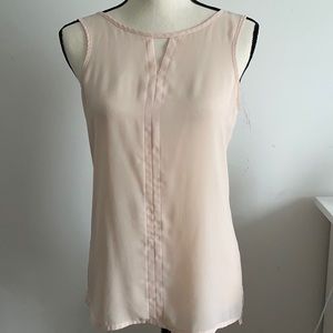 Express Pink Blouse Sleeveless Top